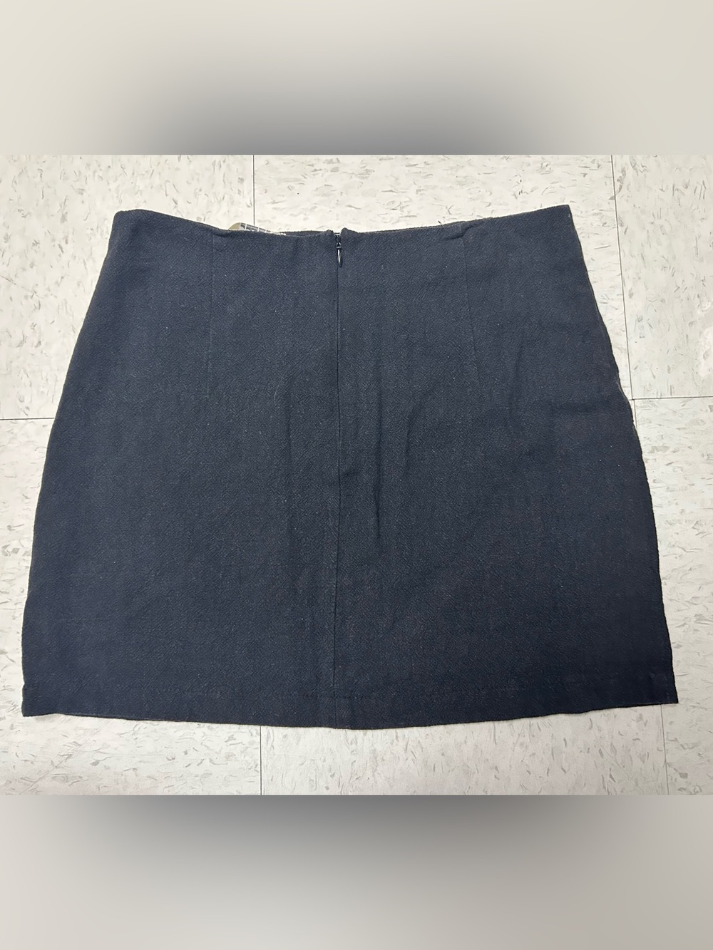 Umgee Black Embroidered Floral Mini Skirt Boho Folk Medium Boho Cottagecore - Picture 3 of 6